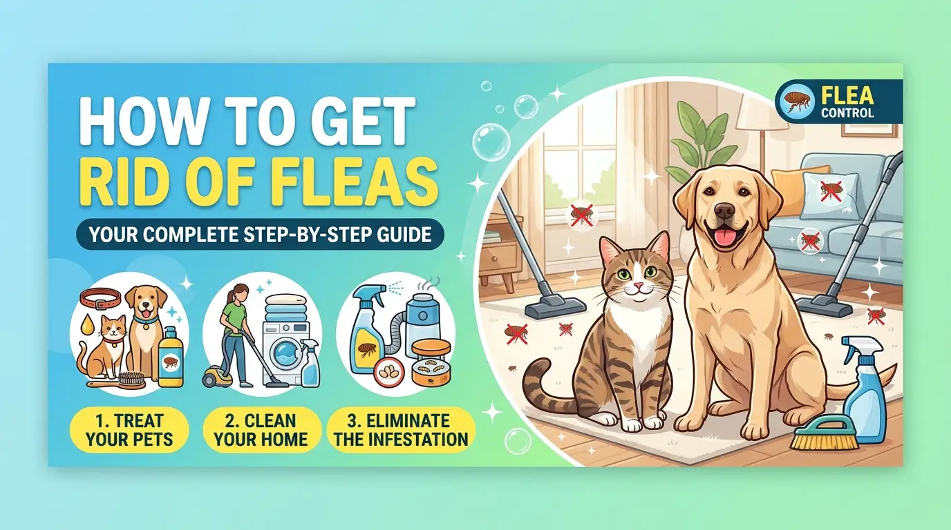 How to Get Rid of Fleas in Your House