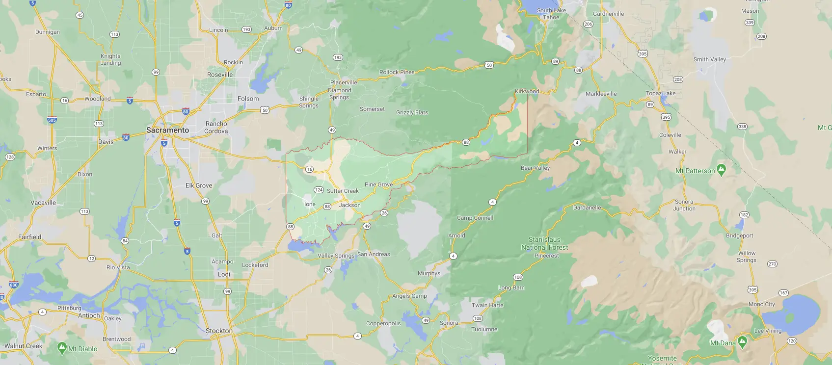 Pest control services in Amador County, CA