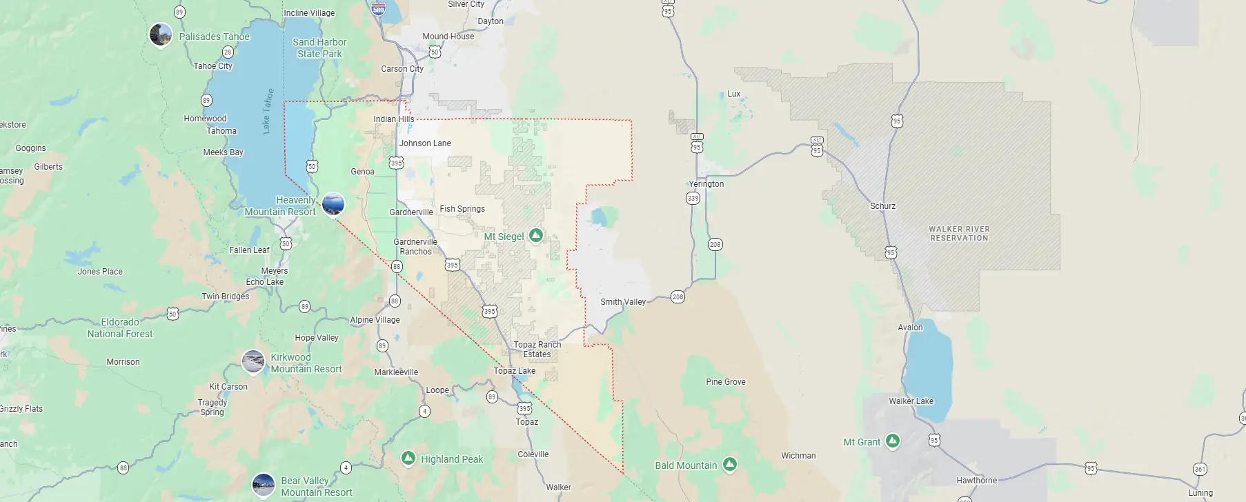 Pest control services in Douglas County, NV