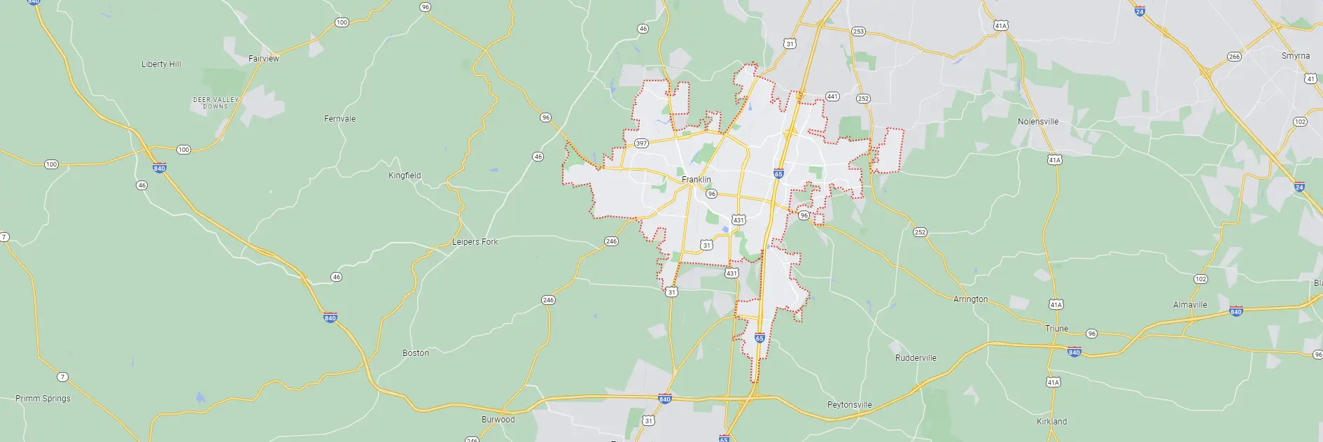 Pest control services in Franklin, TN
