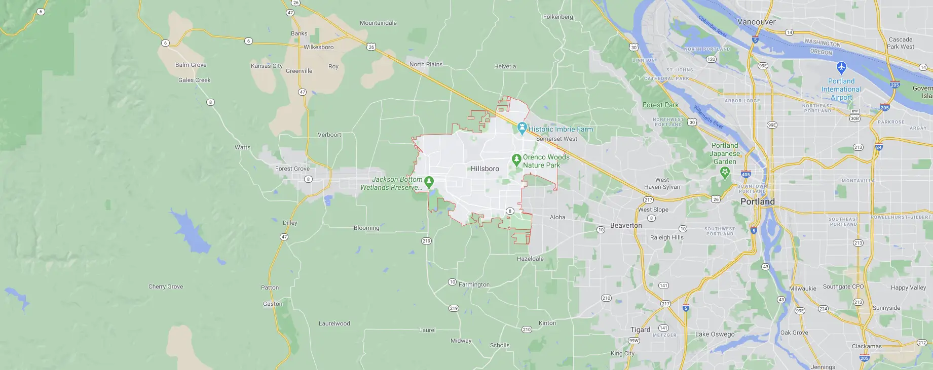 Pest control services in Hillsboro, OR