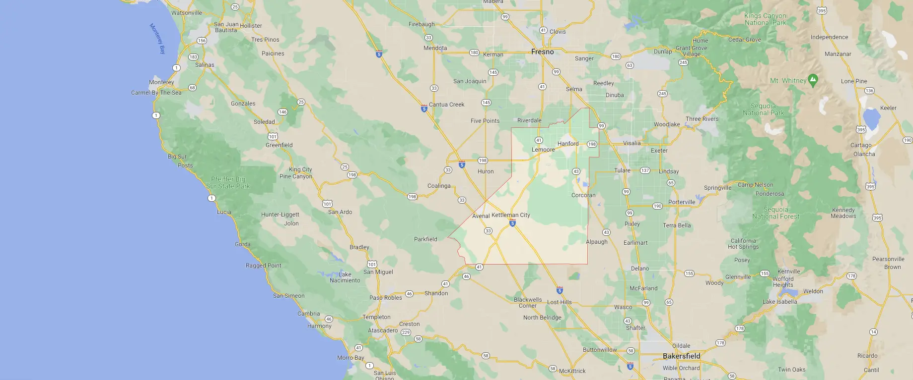 Pest control services in Kings County, CA