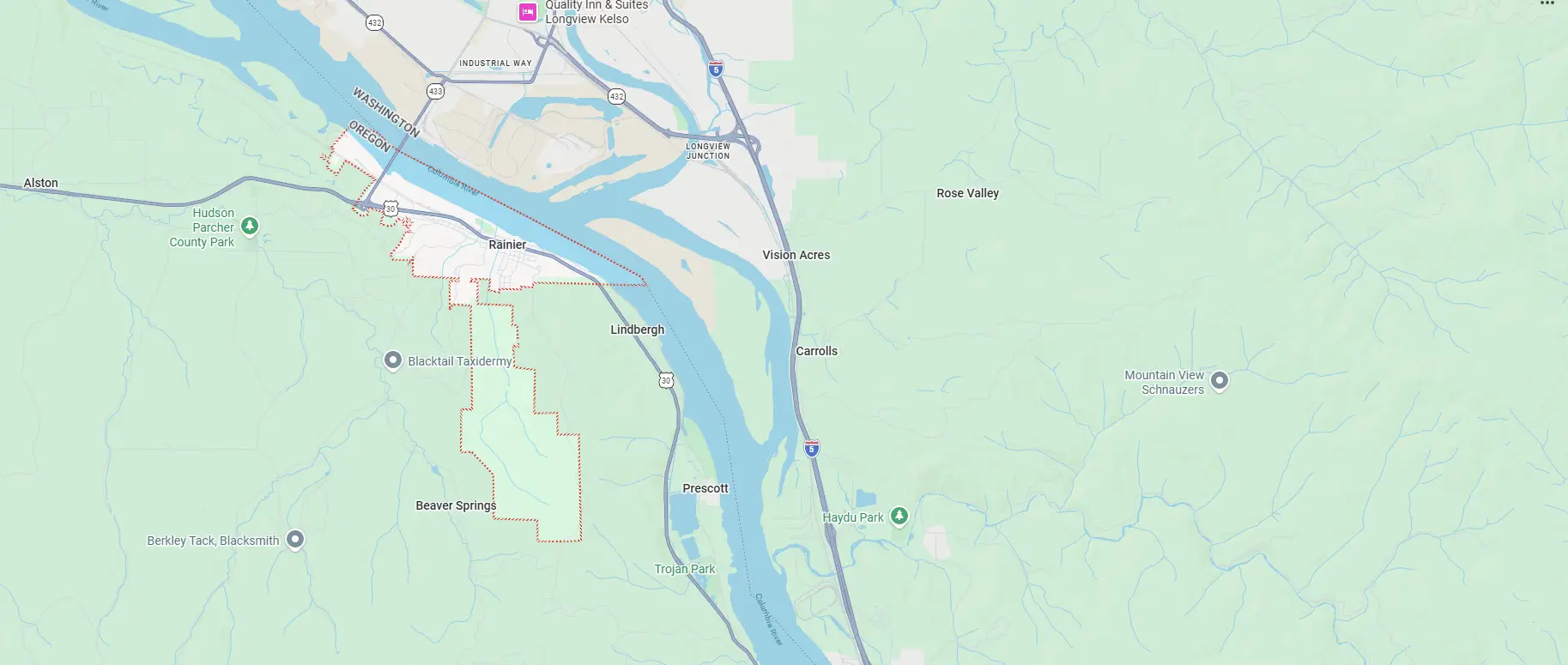 Pest control services in Rainier, OR