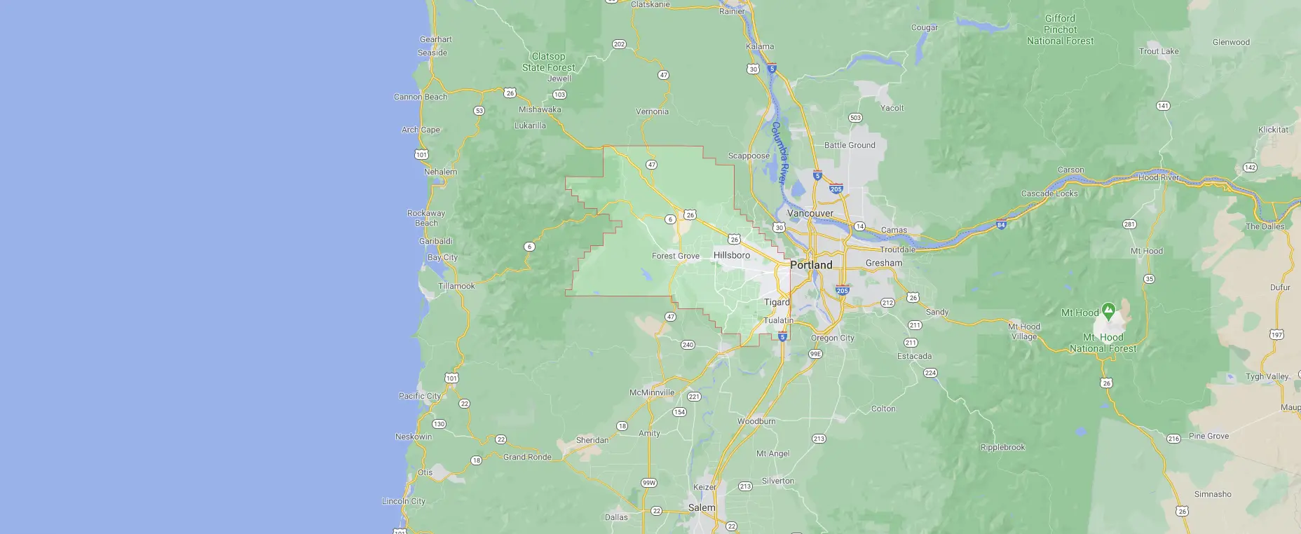 Pest control services in Washington County, OR