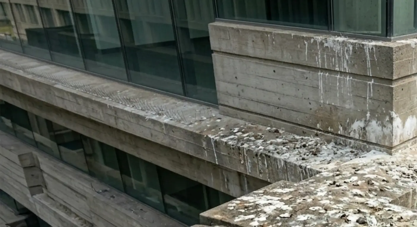 Property damage caused by bird activity