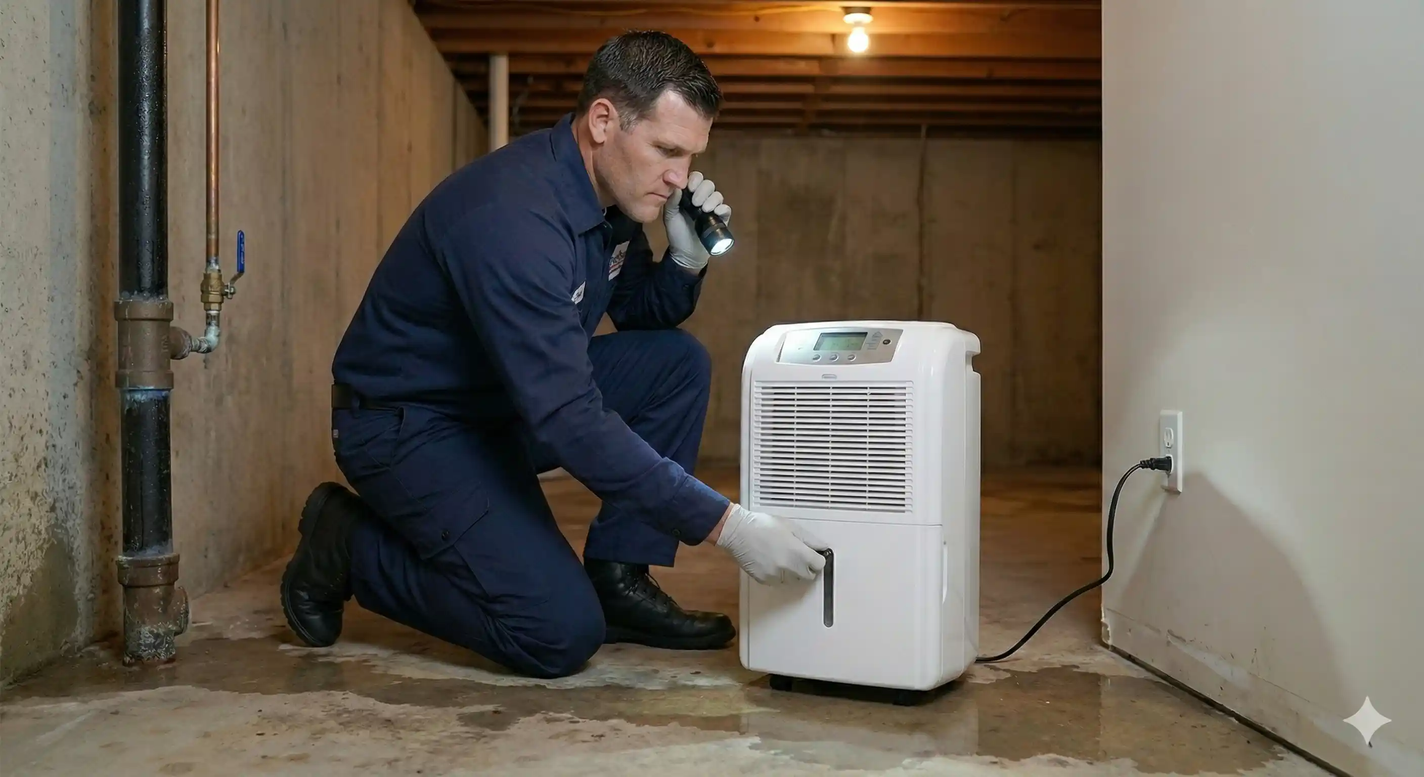 Addressing moisture issues and humidity conditions that attract cricket populations