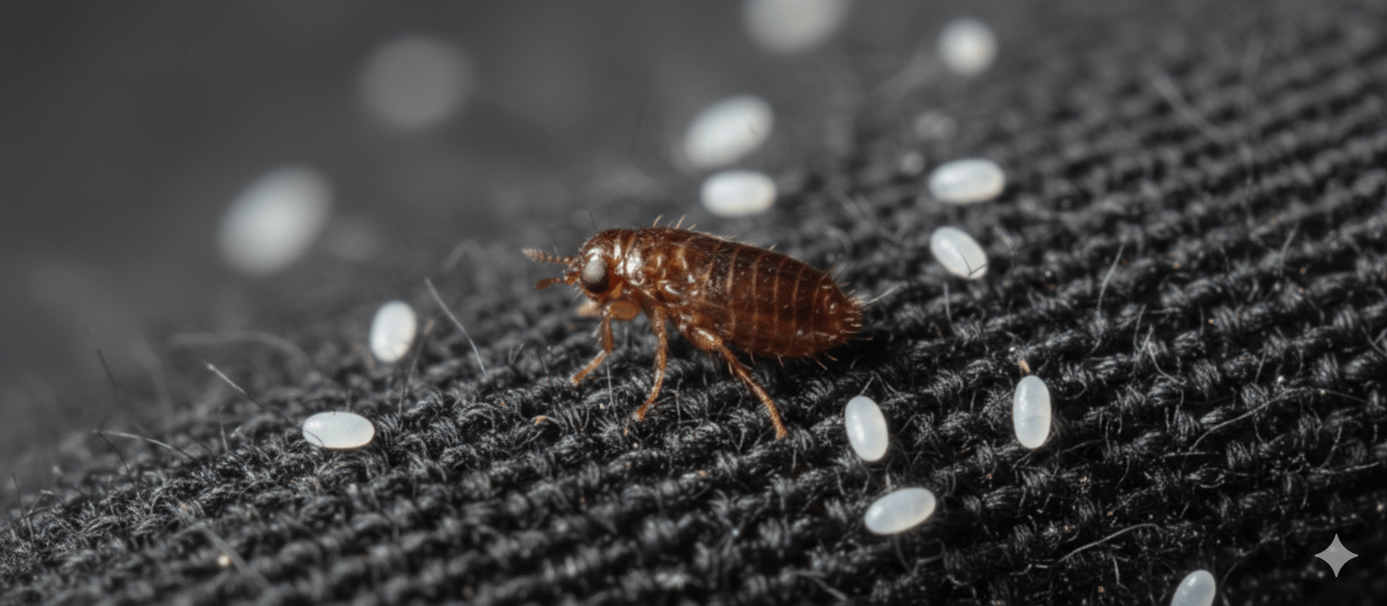 Multi stage flea treatment targeting all four life stages from eggs to adults