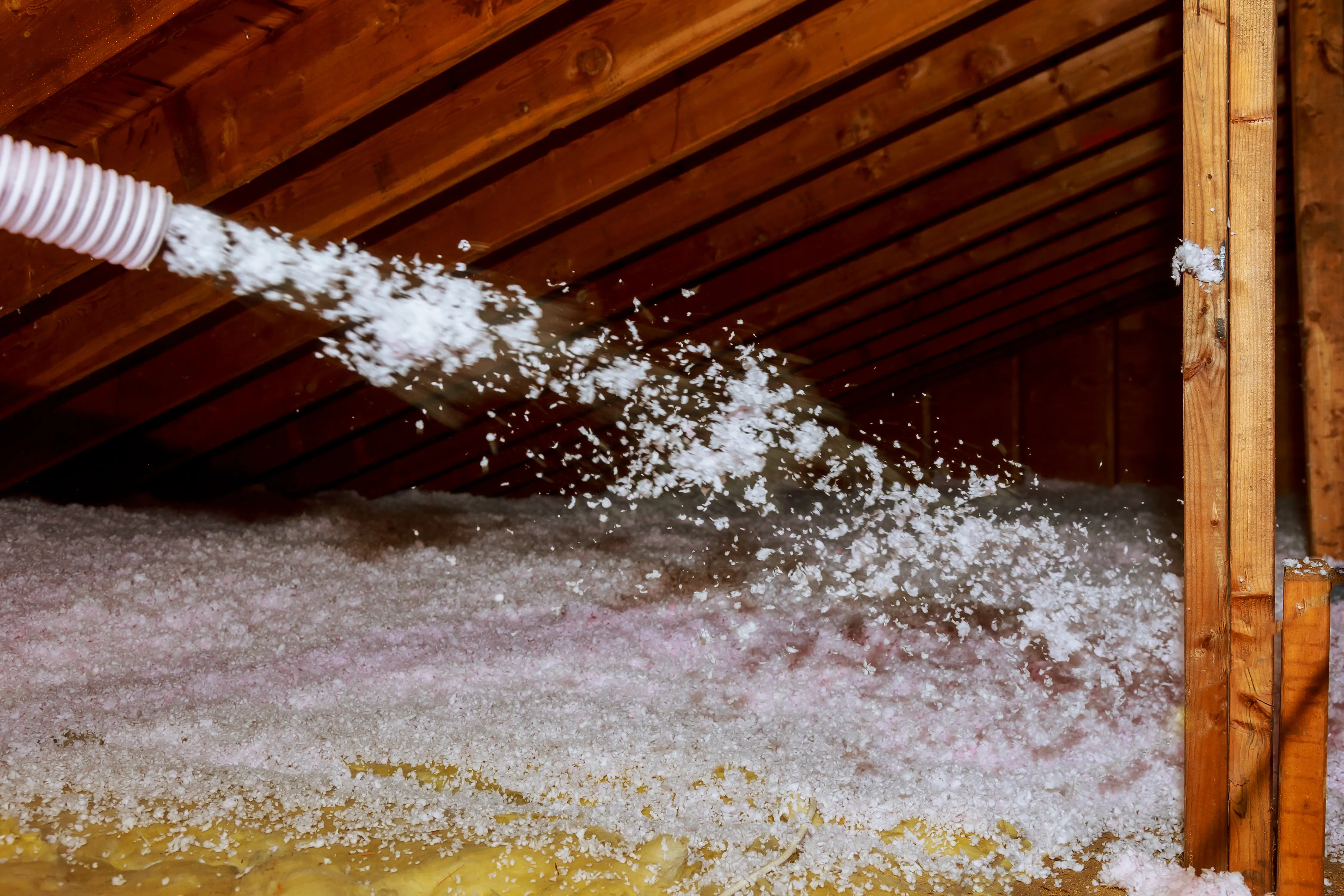 Adding additional insulation on top of existing attic insulation