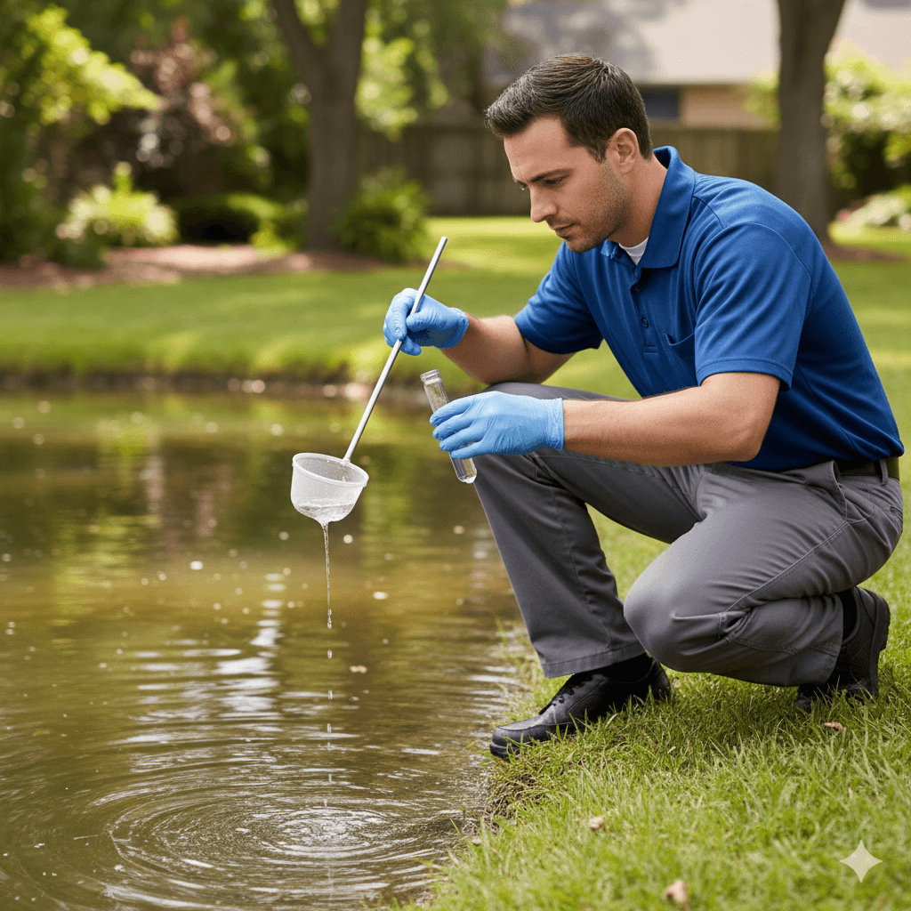 Monthly mosquito population analysis and surveillance tracking report