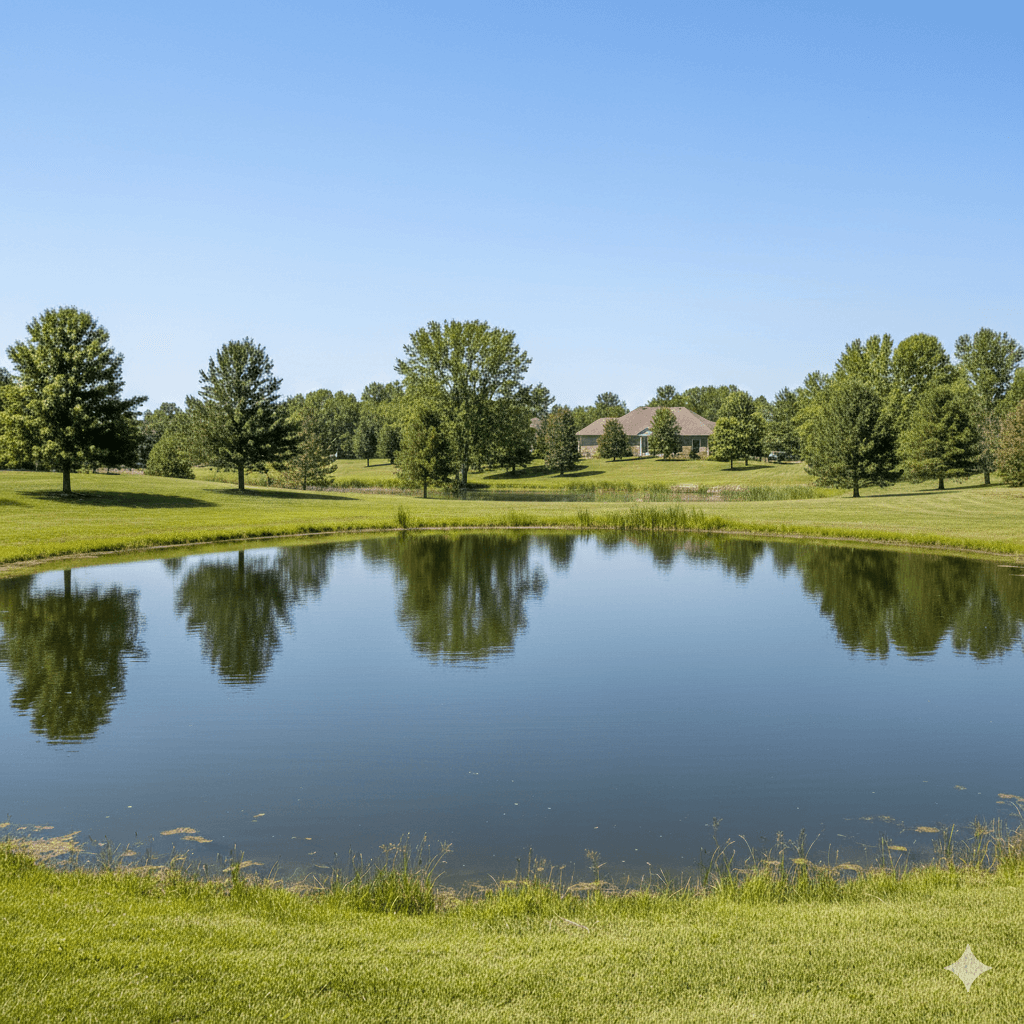 Irrigation systems and water features requiring specialized mosquito treatment