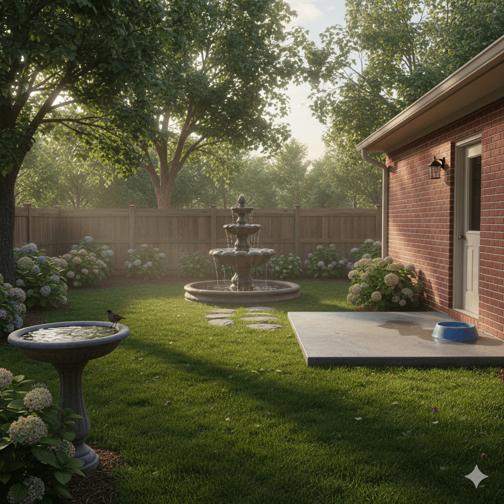 Standing water in containers and micro habitats breeding mosquitoes