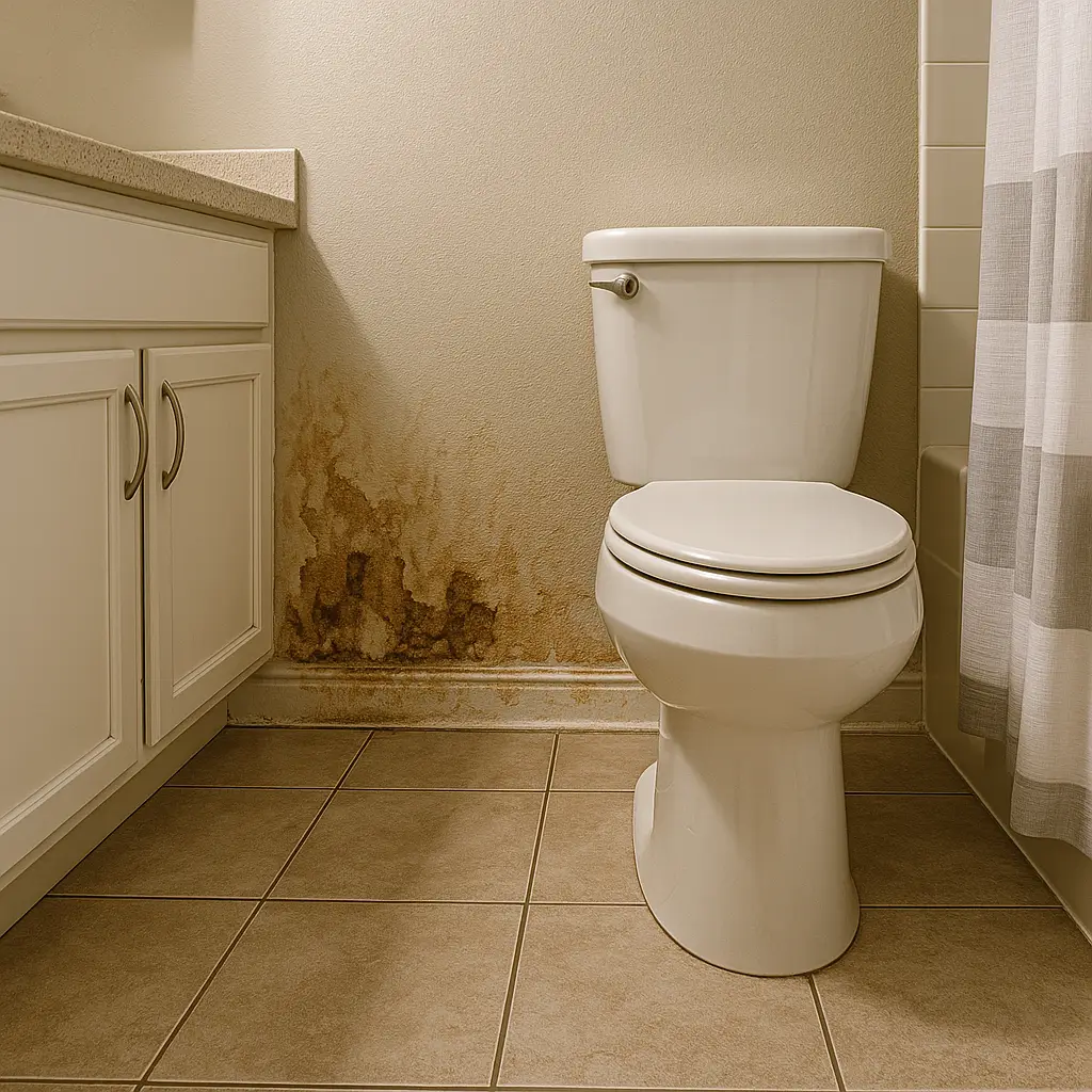 Foundation moisture issues attracting subterranean termites